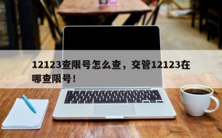 12123查限号怎么查，交管12123在哪查限号！