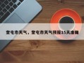 奎屯市天气，奎屯市天气预报15天准确