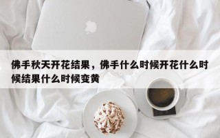 佛手秋天开花结果，佛手什么时候开花什么时候结果什么时候变黄