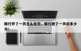 限行开了一天怎么处罚，限行跑了一天扣多少分！