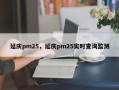 延庆pm25，延庆pm25实时查询监测