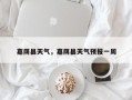 嘉荫县天气，嘉荫县天气预报一周