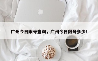 广州今日限号查询，广州今日限号多少！