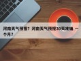 河南天气预报？河南天气预报30天准确 一个月？