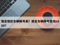 保定地区车辆限号表？保定车辆限号查询2020？