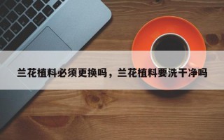 兰花植料必须更换吗，兰花植料要洗干净吗