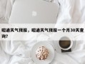 昭通天气预报，昭通天气预报一个月30天查询？