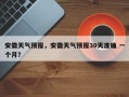 安徽天气预报，安徽天气预报30天准确 一个月？