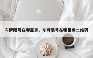 车牌限号在哪里查，车牌限号在哪里查二维码