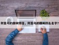 何首乌的根块特征，何首乌的根叫什么名字？