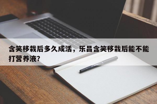 含笑移栽后多久成活，乐昌含笑移栽后能不能打营养液？-第1张图片-我家生活百科